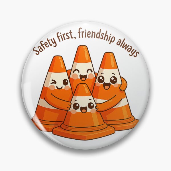 Item preview, Safety First, Friendship Always designed and sold by turtlemaid.