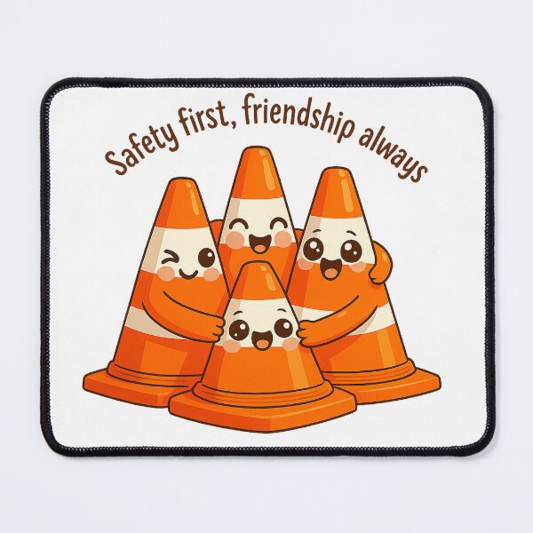 Item preview, Safety First, Friendship Always designed and sold by turtlemaid.