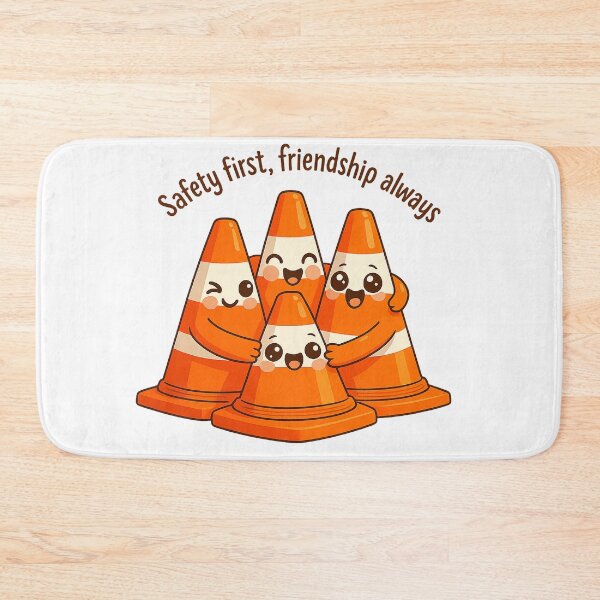 Item preview, Safety First, Friendship Always designed and sold by turtlemaid.