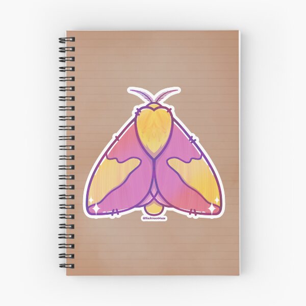 Item preview, Rosy Maple Moth designed and sold by BlackmoonMaze.