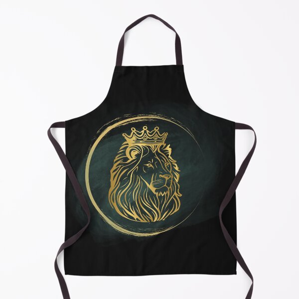 Item preview, Golden Crowned Lion in the Fog designed and sold by Lovelalaland.