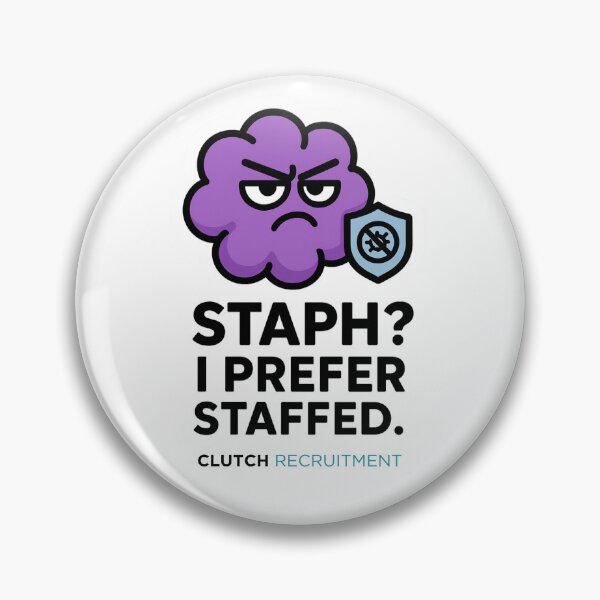 Item preview, Staph? I Prefer Staffed. designed and sold by clutchREC.