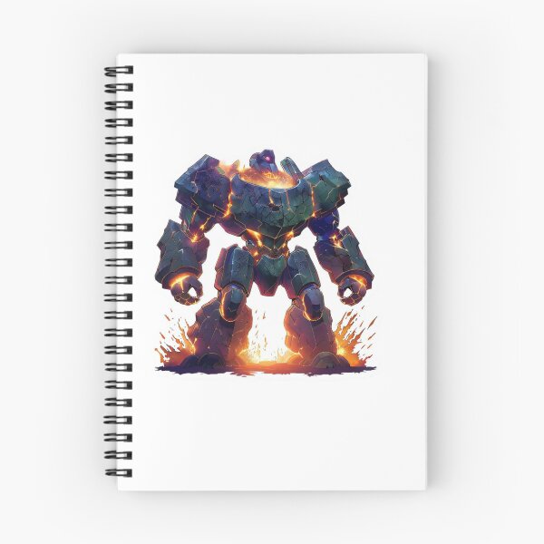 Item preview, Magma Core Destroyer – Volcanic Mecha Titan with Lava-Forged Armor designed and sold by Imaginarium of Chaos falcon88 .