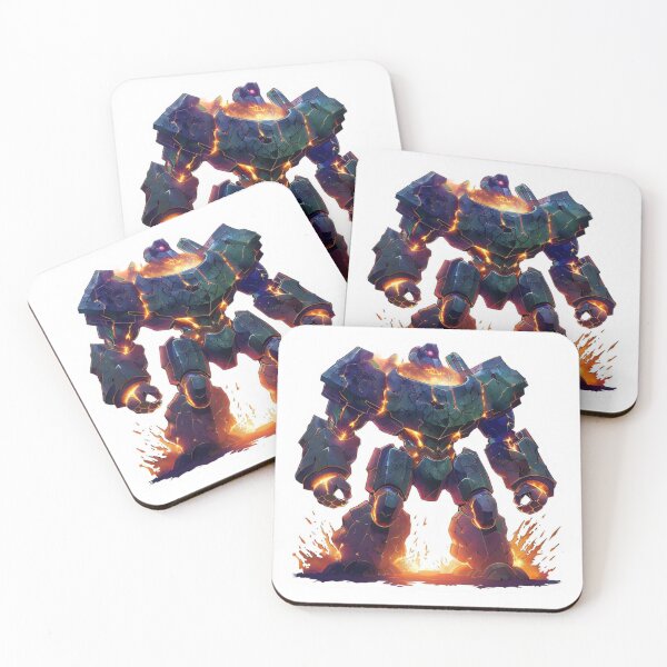 Item preview, Magma Core Destroyer – Volcanic Mecha Titan with Lava-Forged Armor designed and sold by Imaginarium of Chaos falcon88 .