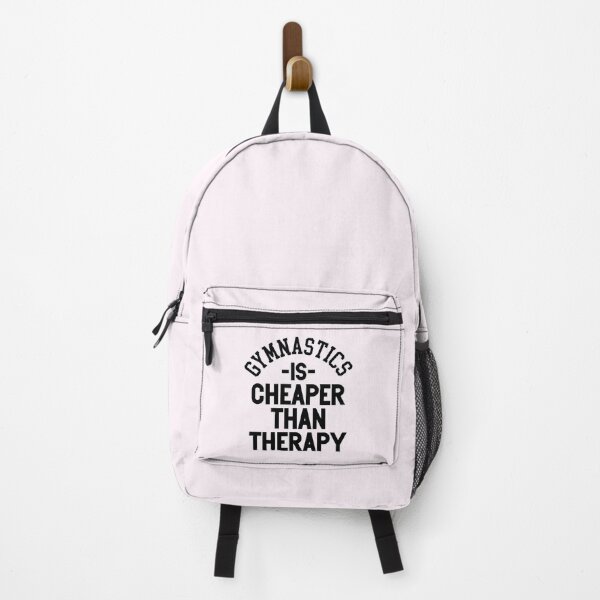 Item preview, Gymnastics Is Cheaper Than Therapy Apparel and Home Décor designed and sold by Compass and a Camera.