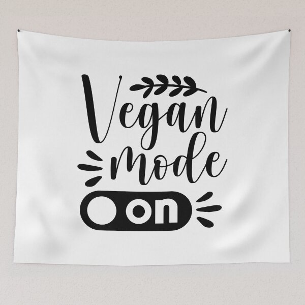 Item preview, Vegan Mode On – Plant-Based Lifestyle Minimalist designed and sold by etcifyarts.
