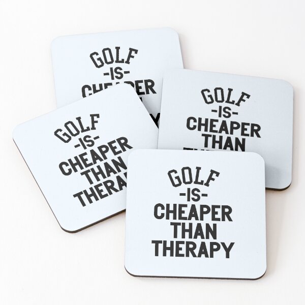 Item preview, Golf Is Cheaper Than Therapy Apparel and Home Décor  designed and sold by Compass and a Camera.