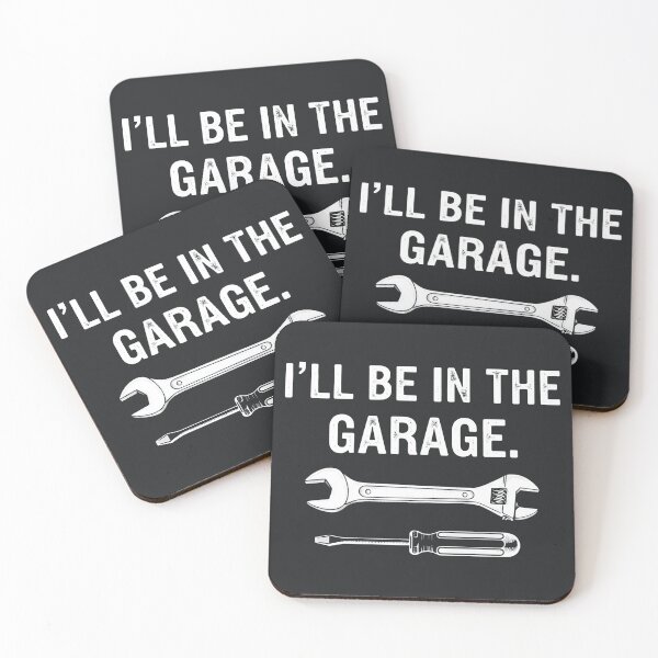 Item preview, I'll Be In The Garage designed and sold by CreepyCornerArt.