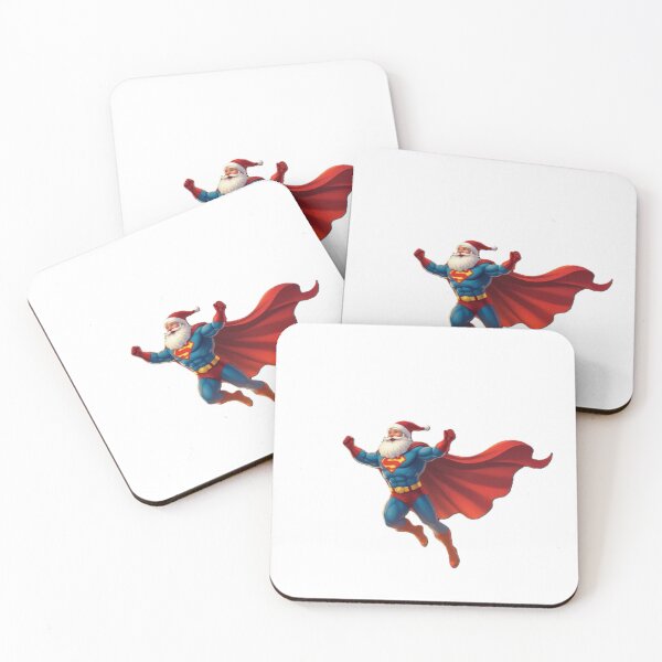 Item preview, Super Santa in Flight – Christmas Hero Power designed and sold by VladisWorld.