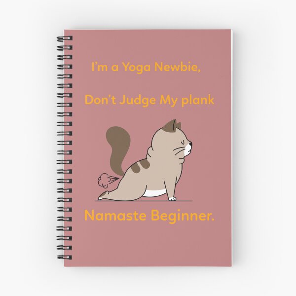Item preview, I’m a Yoga Newbie, Don’t Judge My Plank Namaste Beginner yoga. designed and sold by "Vibe & Style Merch".