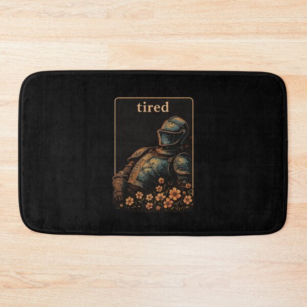 Item preview, Tired Gothic Knight Medieval Fantasy designed and sold by DemureArtsy.