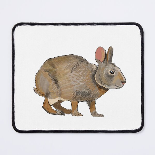 Item preview, Marsh Cottontail Rabbit designed and sold by BlueStarArt.