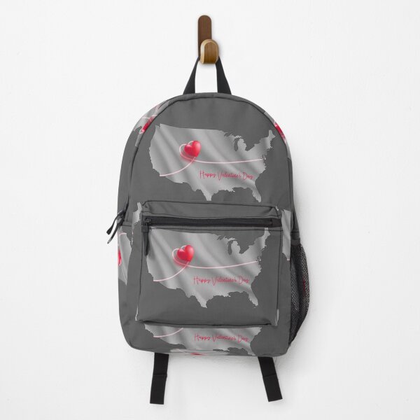 Item preview, Love Across America – Valentine's Day USA Map designed and sold by mashmosh.