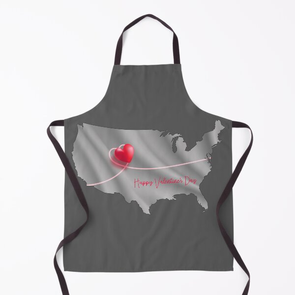 Item preview, Love Across America – Valentine's Day USA Map designed and sold by mashmosh.