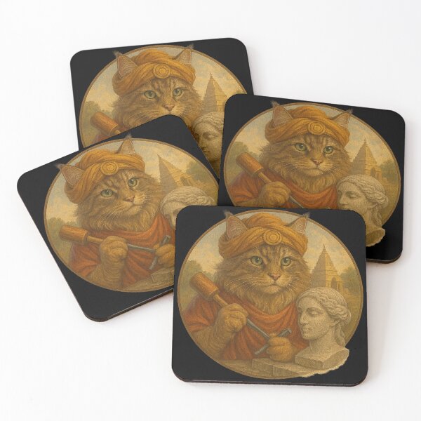 Item preview, Renaissance Sculptor Cat designed and sold by Fort Galaxy.