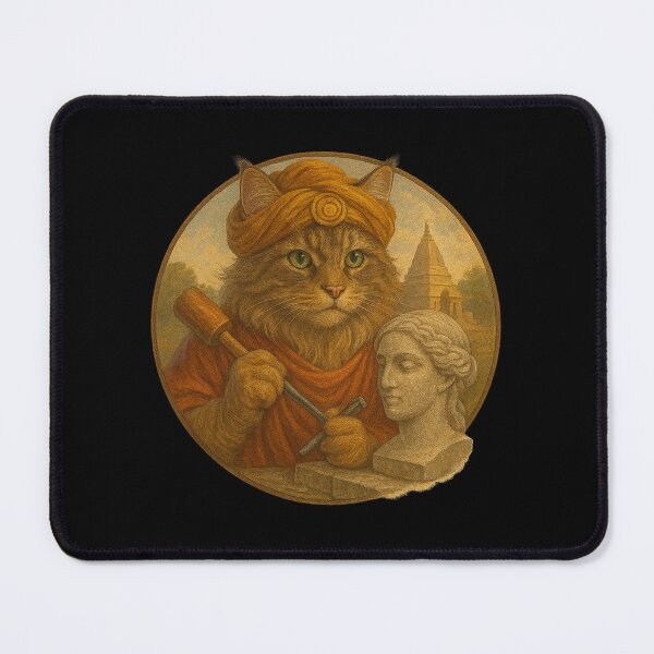 Item preview, Renaissance Sculptor Cat designed and sold by Fort Galaxy.