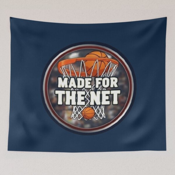 Item preview, Made For The Net – Basketball Fan & Player Essential designed and sold by Blaze & Trail Creative.