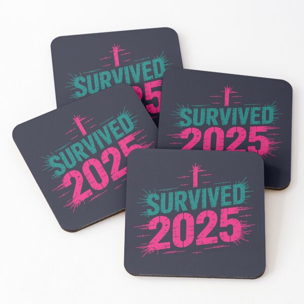 Item preview, I Survived 2025 - Year End Celebration Design designed and sold by cabana.space.