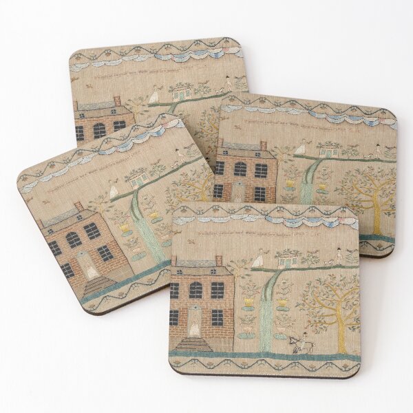 Item preview, Millsent Connor Sampler, 1799 designed and sold by AnimaliaStar.
