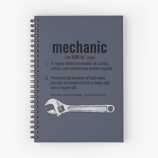 Item preview, Mechanic Definition designed and sold by CreepyCornerArt.