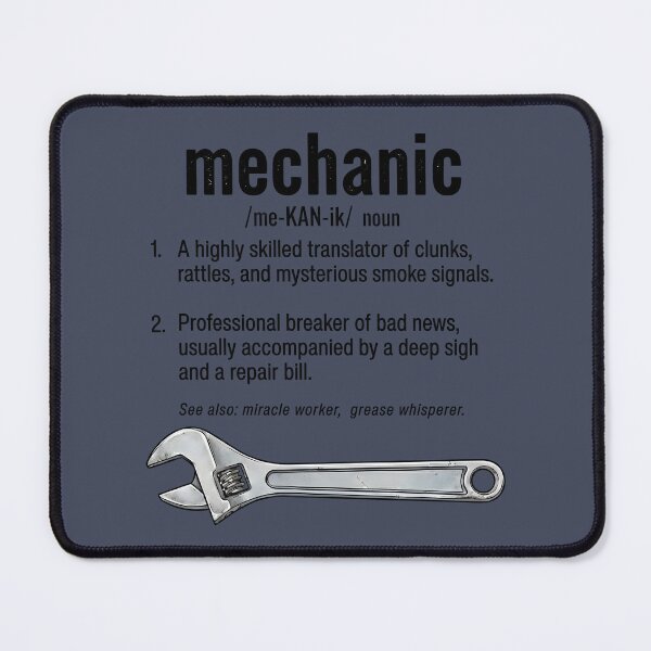 Item preview, Mechanic Definition designed and sold by CreepyCornerArt.