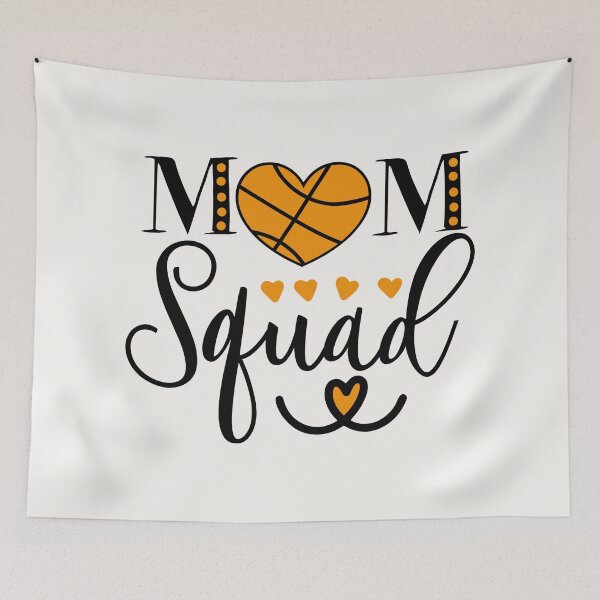 Item preview, Basketball Mom Squad: Apparel & Home Decor designed and sold by Compass and a Camera.