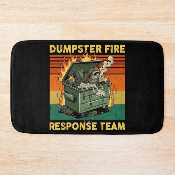 Item preview, Dumpster Fire Response Team Raccoon designed and sold by ChestOutLoud.