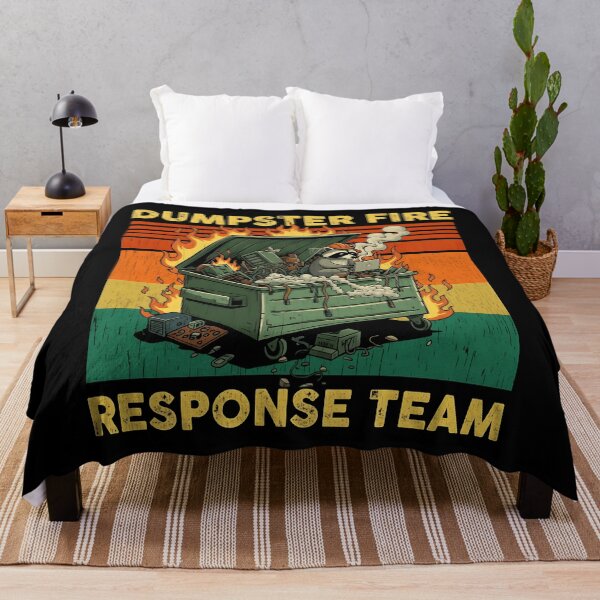 Item preview, Dumpster Fire Response Team Raccoon designed and sold by ChestOutLoud.