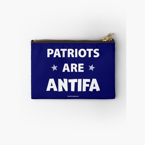 Item preview, PATRIOTS ARE ANTIFA designed and sold by Say The Thing Tee.