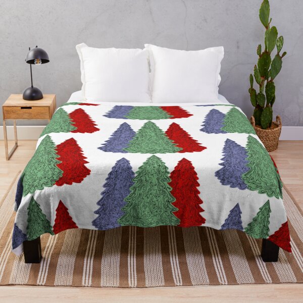 Item preview, Cute colorful Christmas trees designed and sold by Artistkhg.