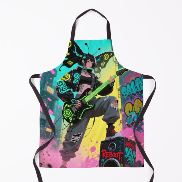 Item preview, “Zyra Voxelcrash vs. The Glitchwave Graffitocalypse” designed and sold by Print Fiction.