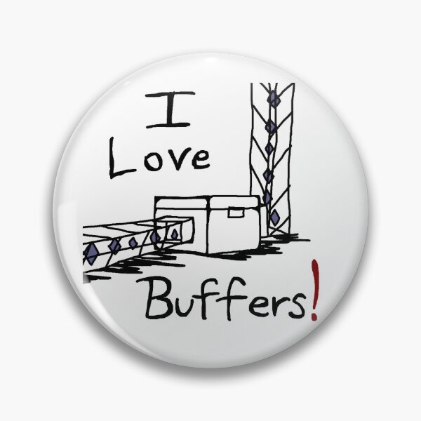 Item preview, I Love Buffers! designed and sold by nan0mk-shop.