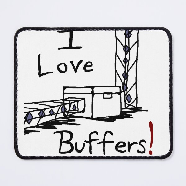 Item preview, I Love Buffers! designed and sold by nan0mk-shop.