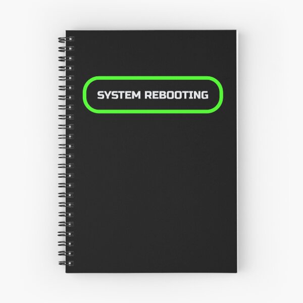 Item preview, System Rebooting | Tech-Inspired Minimalist Design  designed and sold by TalkTee Me.