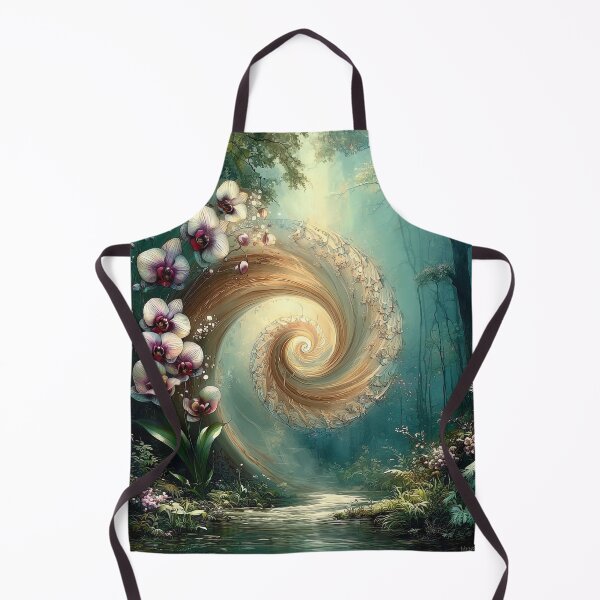 Item preview, Vortex of the Orchid Spirits designed and sold by bloorose.