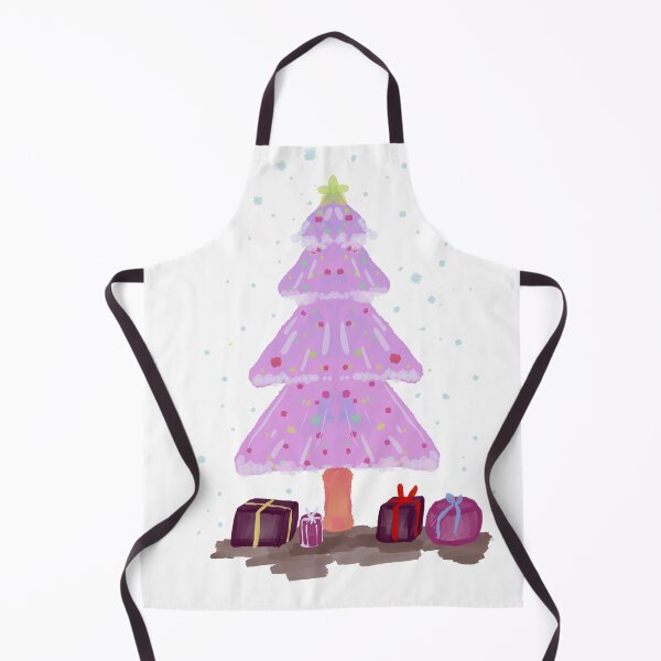 Item preview, Christmas tree postcard design pink designed and sold by tenkenryujin.