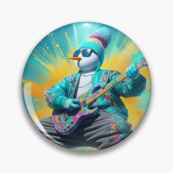 Item preview, “Snowman Shreds the Frostbyte Funkocalypse” designed and sold by Print Fiction.
