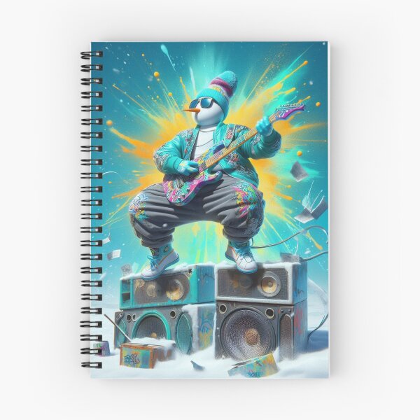 Item preview, “Snowman Shreds the Frostbyte Funkocalypse” designed and sold by Print Fiction.