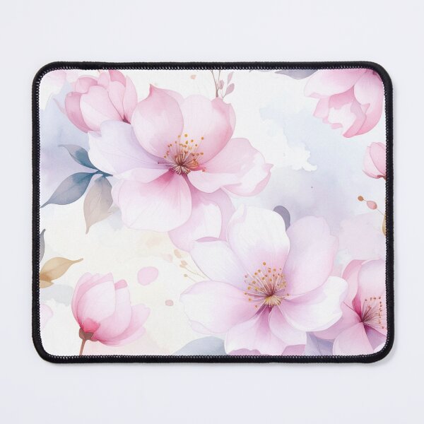 Item preview, Soft pastel color flower pattern designed and sold by Meikis.