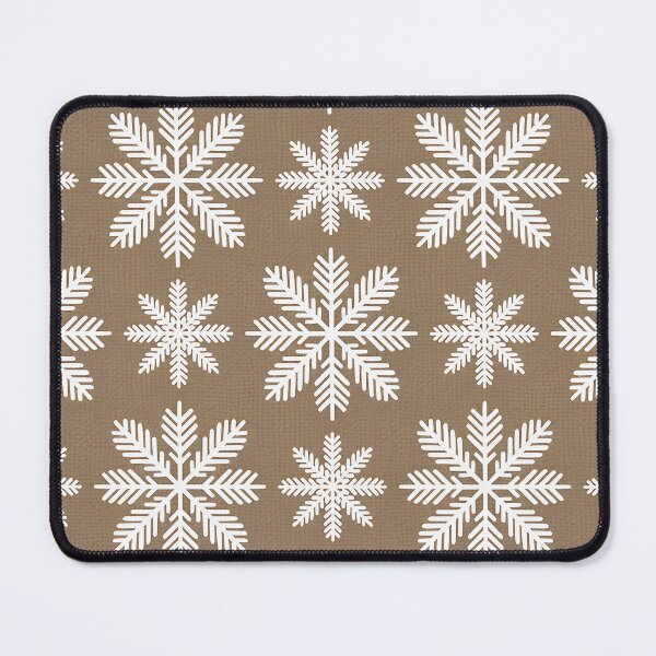 Item preview, Rustic Snowflake Pattern – Cozy Winter Holiday Design designed and sold by DesignMyHeart.