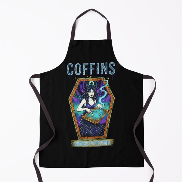 Item preview, Contact The Void - Ouija Witch Coffin designed and sold by CoffinsArt.