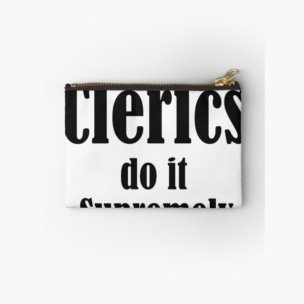 Item preview, Clerics Do It - Life - Black designed and sold by EchoTheBard.