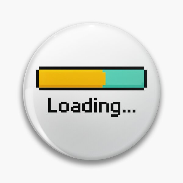 Item preview, Loading Progress Bar Gaming Minimalist Design designed and sold by retroman78.