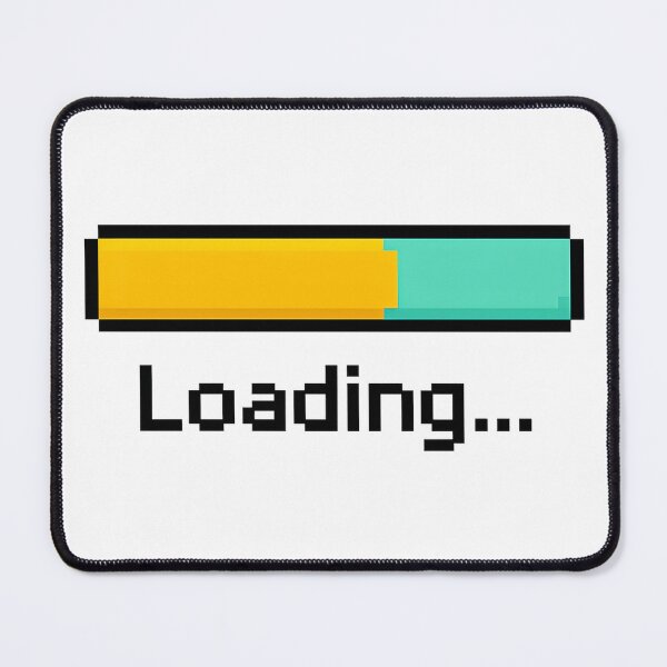 Item preview, Loading Progress Bar Gaming Minimalist Design designed and sold by retroman78.