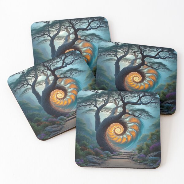 Item preview, Portal of the Spiral Tree designed and sold by bloorose.