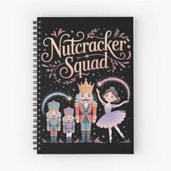Item preview, Nutcracker Squad – Magical Christmas Ballet Characters designed and sold by KrissGraphShop.