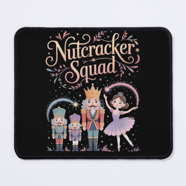 Item preview, Nutcracker Squad – Magical Christmas Ballet Characters designed and sold by KrissGraphShop.