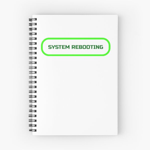 Item preview, System Rebooting | Tech-Inspired Minimalist Design  designed and sold by TalkTee Me.