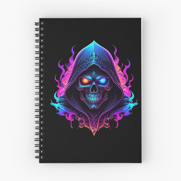 Item preview, Vibrant Skull Hood T-shirt designed and sold by Alicjareign.