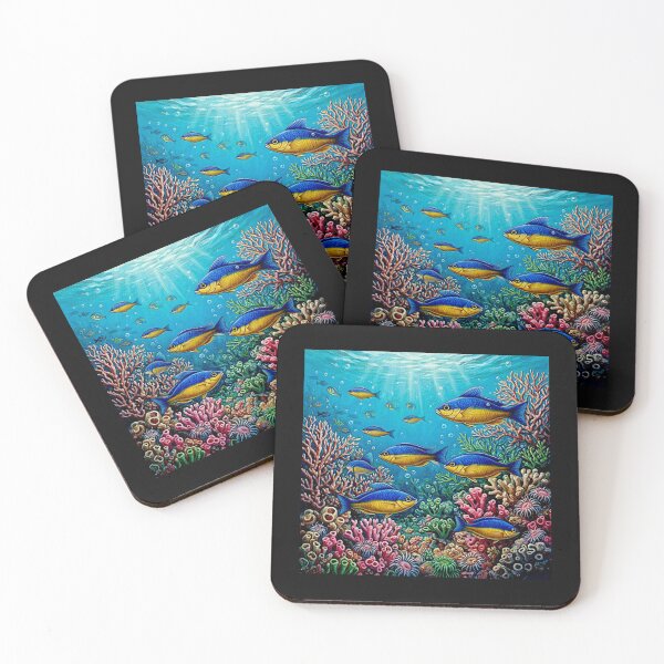 Item preview, Kupang damselfish (Chrysiptera hemicyanea) designed and sold by Helios Be. Lavsh.